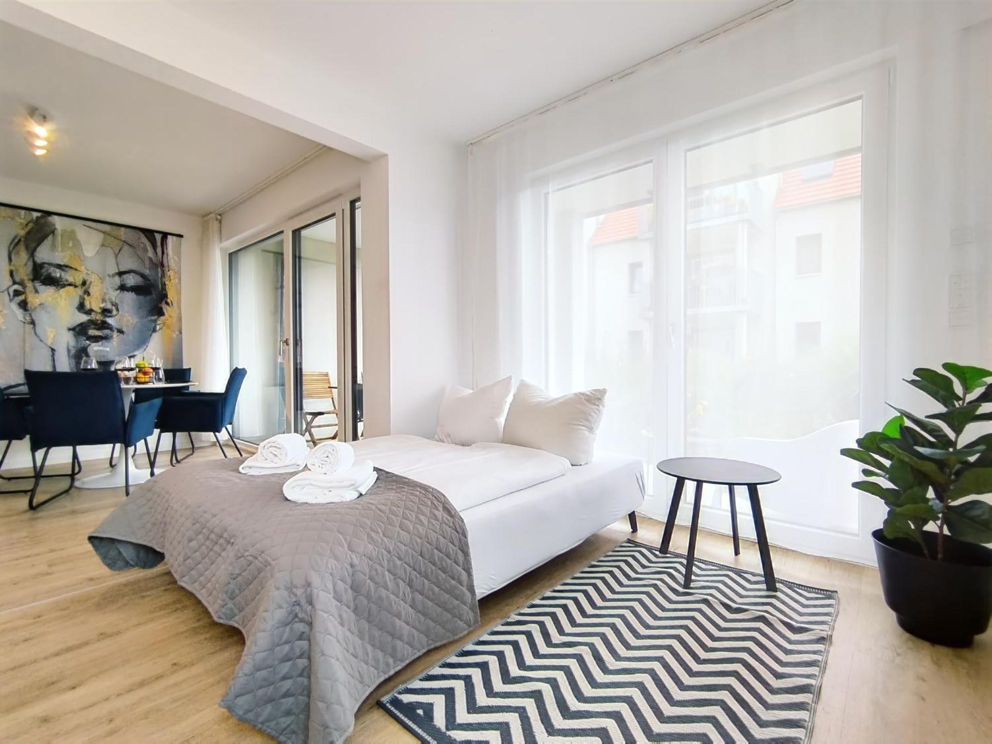 Bright Apartment Fuer Bis Zu 5 Erlangen Eksteriør billede